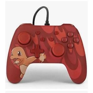PowerA Wired Controller for Nintendo Switch - Pokémon: Charmander Blaze, Red
